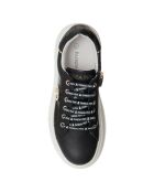 Sneakers Plateforme en Cuir Tess noires