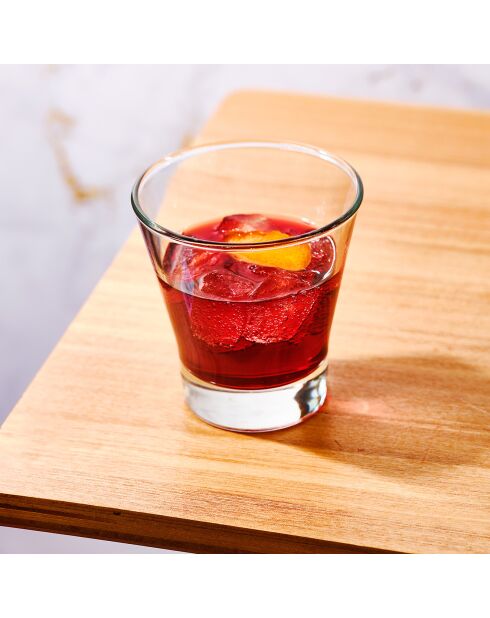 3 Gobelets Conic transparents  - 35cl