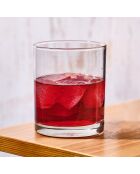 3 Gobelets Globe transparents  - 33cl