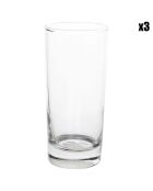 3 Gobelets Globe transparents  - 35cl