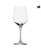 6 Verres à vin blanc Expérience transparents  - 28.5cl