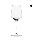 6 Verres à vin blanc Expérience transparents  - 35cl