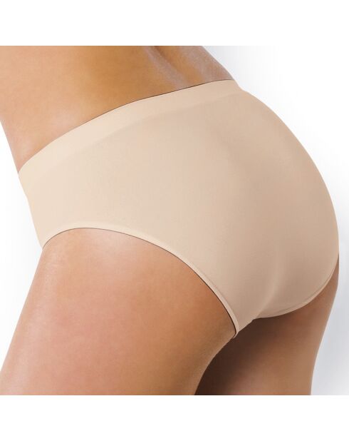 Braguitas beige de cintura alta Manon