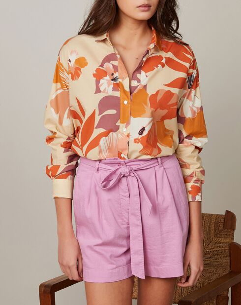 Chemise Charlot beige