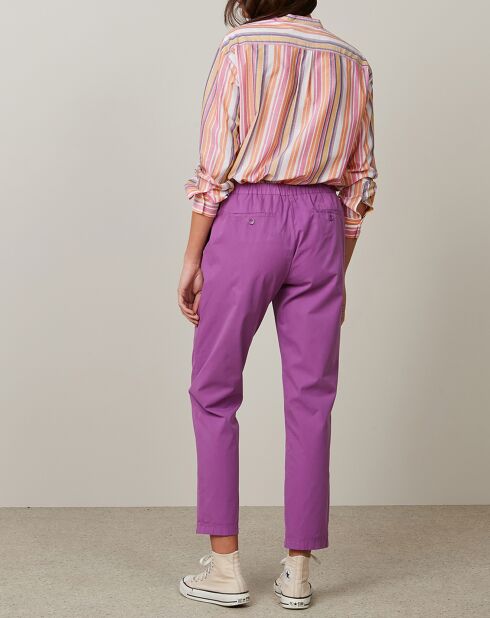 Pantalon Paolo violet