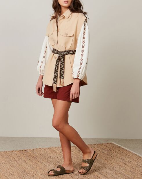 Vic ginger jack van katoen en linnen