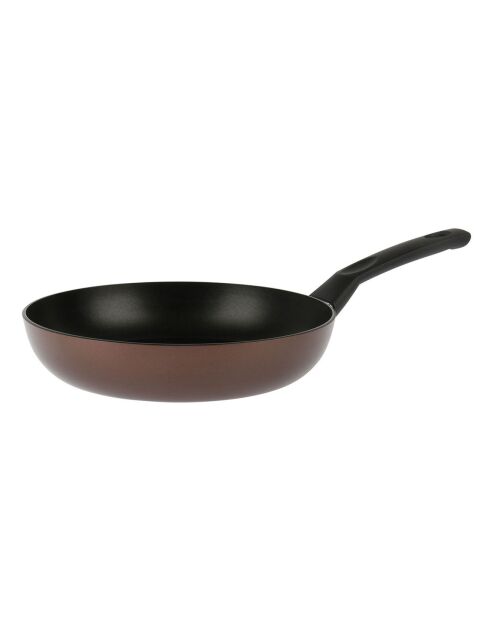 Poêle ebene induction marron - 26x5.5 cm