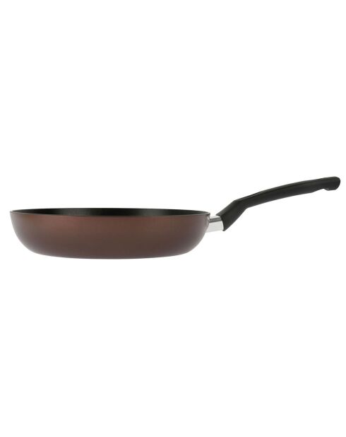 Poêle ebene induction marron - 26x5.5 cm