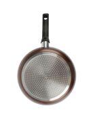 Poêle ebene induction marron - d.28x5.5 cm