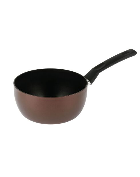 Poêle ebene induction marron - d.20x9 cm