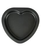 Moule forme coeur gourmandise gris - 22.5x3x21.5 cm