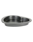Moule forme coeur gourmandise gris - 22.5x3x21.5 cm