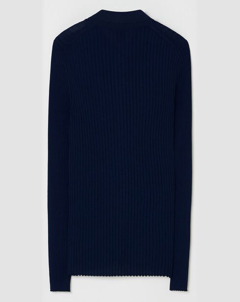 Gilet Laura bleu marine