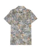 Chemise Palm bleue