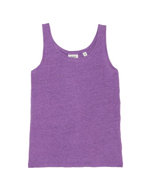Débardeur 100% Lin Topimi violet