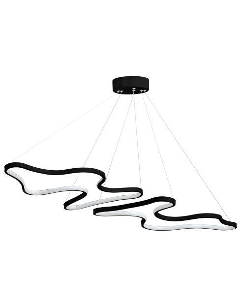 Lustre Lig noir - 102x10x10 cm