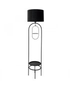 Lampadaire AYD noir - 145 cm