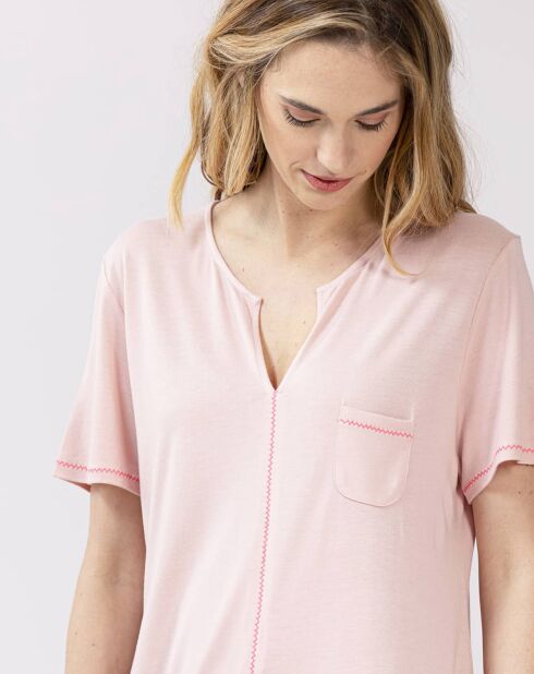 Chemise de nuit Fancy rose