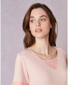 Chemise de nuit Casamance rose