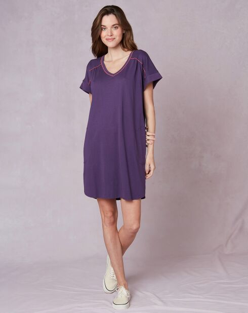 Kaftan Cassandre violet