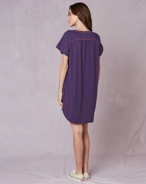 Kaftan Cassandre violet