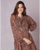 Kaftan 100% Voile de Coton Kalahari marron