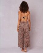 7/8 broek 100% katoen Kalahari bruin voile