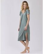 Chemise de nuit Morning verte