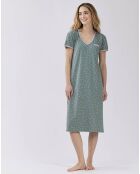 Chemise de nuit Morning verte