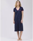 Chemise de nuit Morning bleu marine