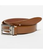 Ceinture en Cuir camel