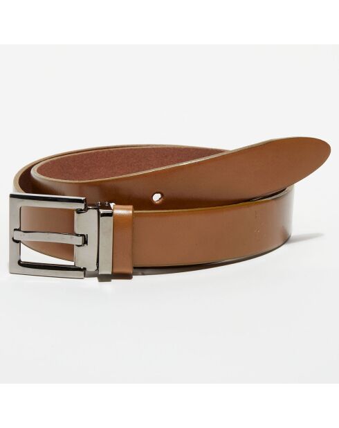 Ceinture en Cuir camel