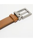 Ceinture en Cuir camel