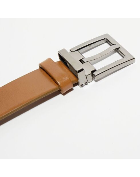 Ceinture en Cuir camel