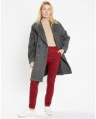 Manteau en Laine mélangée Boum gris