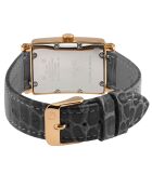 Orologio da donna Avenue of Americas Mini Diamond in pelle e diamanti grigio da 1,16 ct