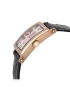 Orologio da donna Avenue of Americas Mini Diamond in pelle e diamanti grigio da 1,16 ct