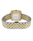 Montre Bellagio Femme Quartz en Acier & Diamants 0.04 ct argenté/doré