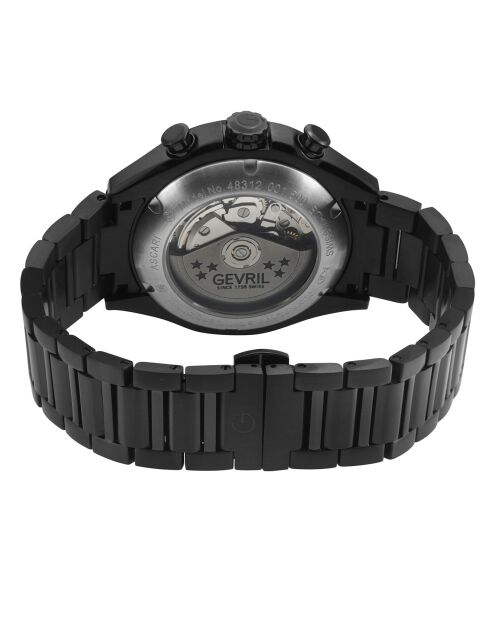 Montre Ascari Chronograph Homme Automatique en Acier noire