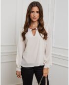 Chemisier Charlotte blanc