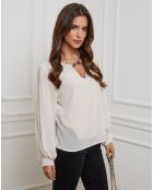 Chemisier Charlotte blanc