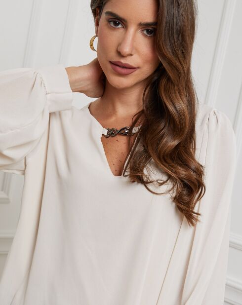 Chemisier Charlotte blanc