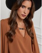 Chemisier Charlotte camel