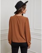 Chemisier Charlotte camel