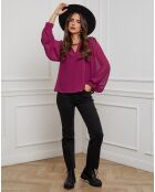Chemisier Charlotte prune