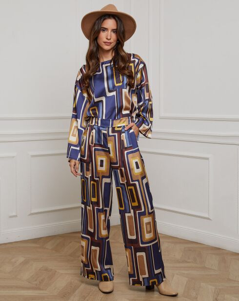 Pantalon Paola marine