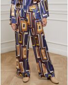 Pantalon Paola marine