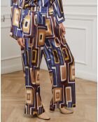 Pantalon Paola marine