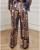 Pantalon Paola marine