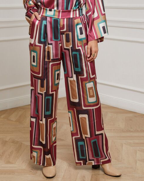 Pantalon Paola rose